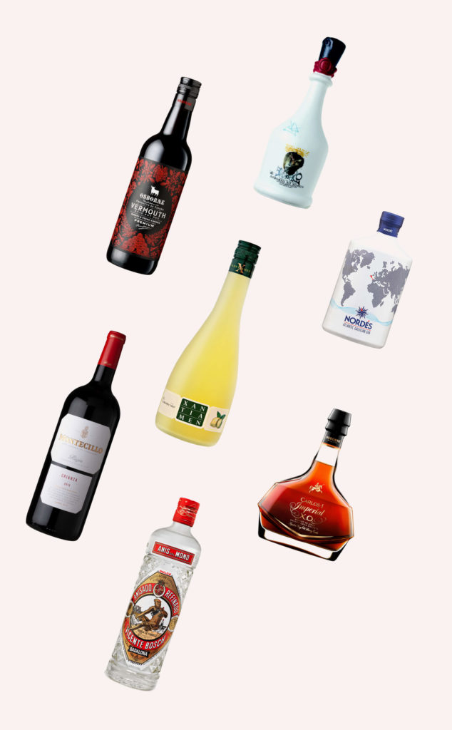 indesur botellas de licores y vinos