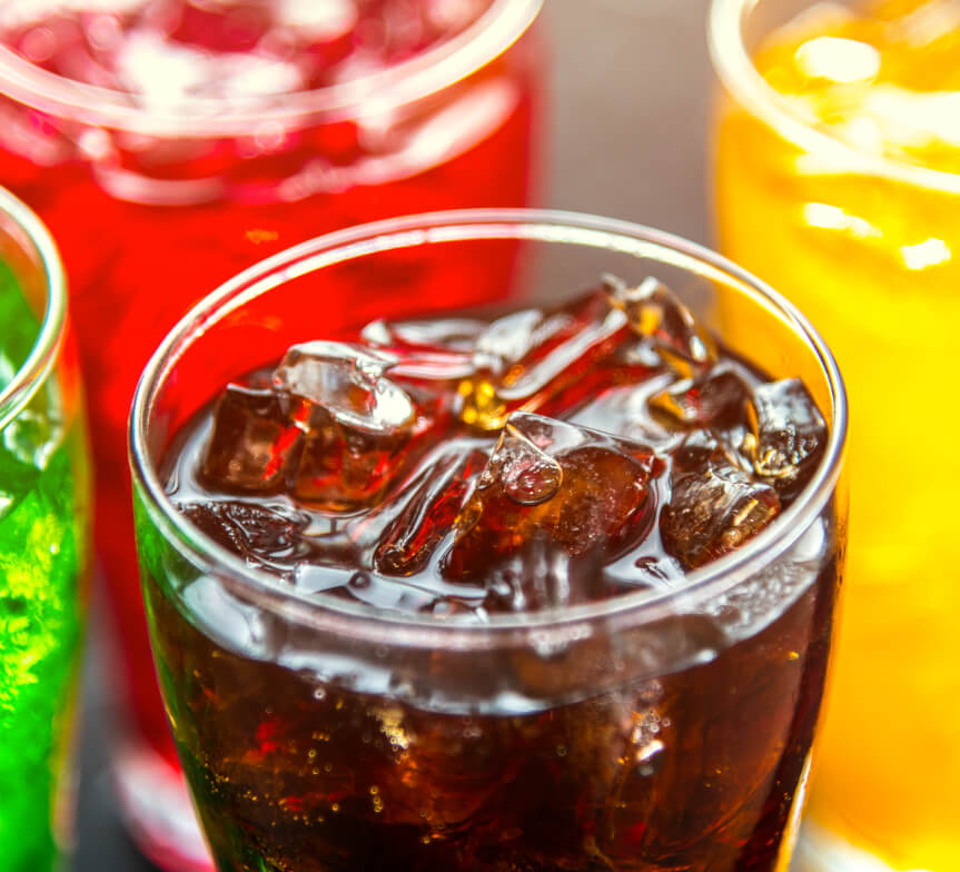 refrescos cocacola, fanta naranja, fanta limon